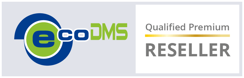 RMStegos ist Qualified Premium Reseller von EcoDMS